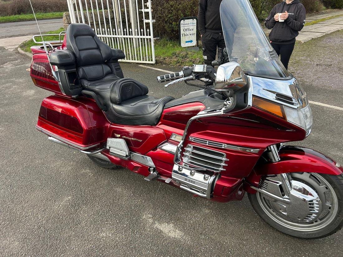 motorcycle delivery uk - scotts diary