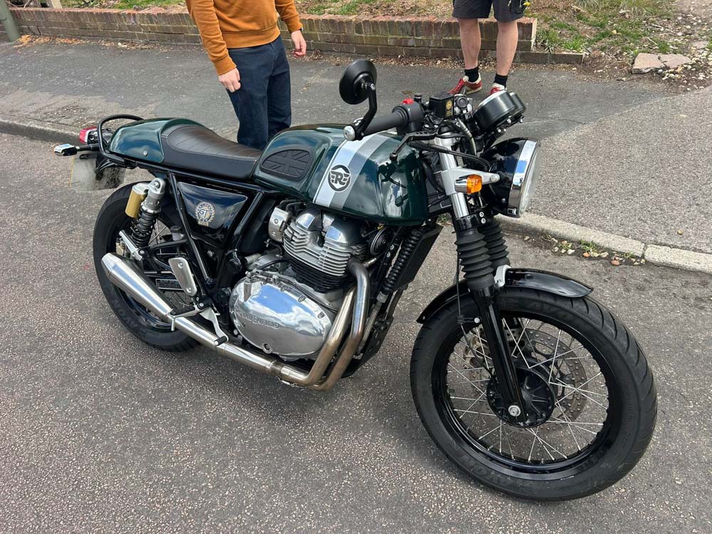 motorcycle delivery uk - scotts diary