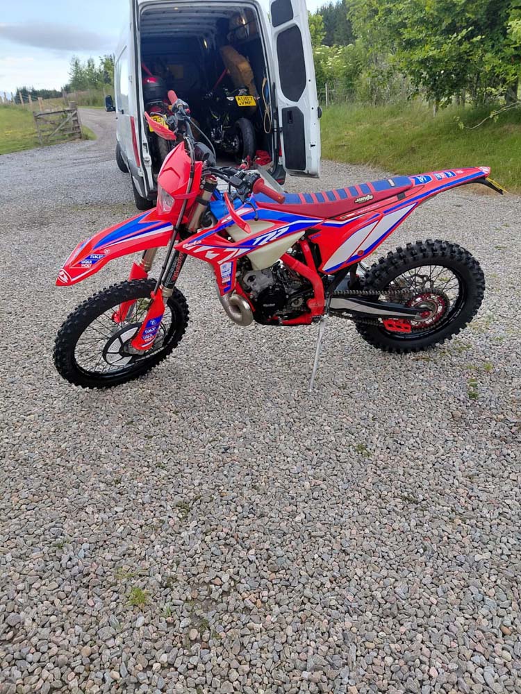 motorcycle delivery uk - scotts diary