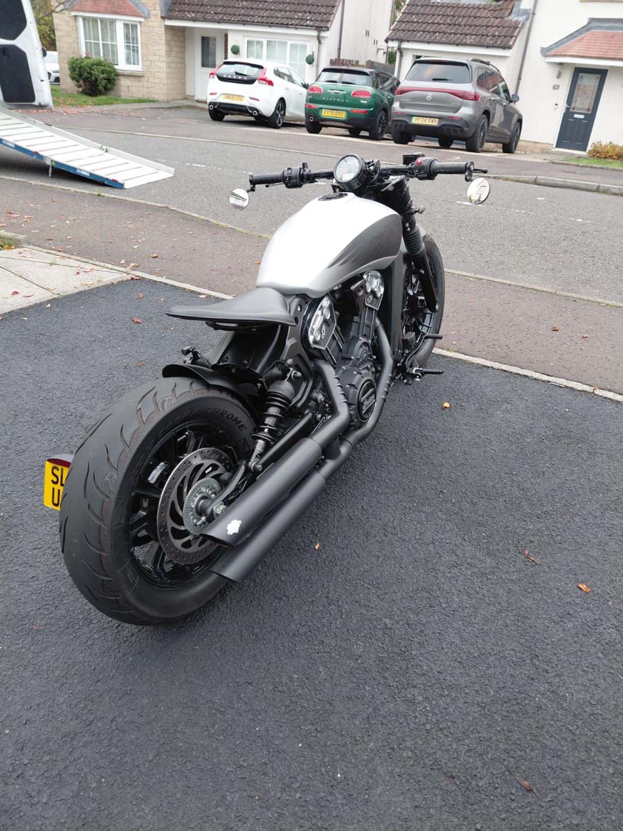motorcycle delivery uk - scotts diary