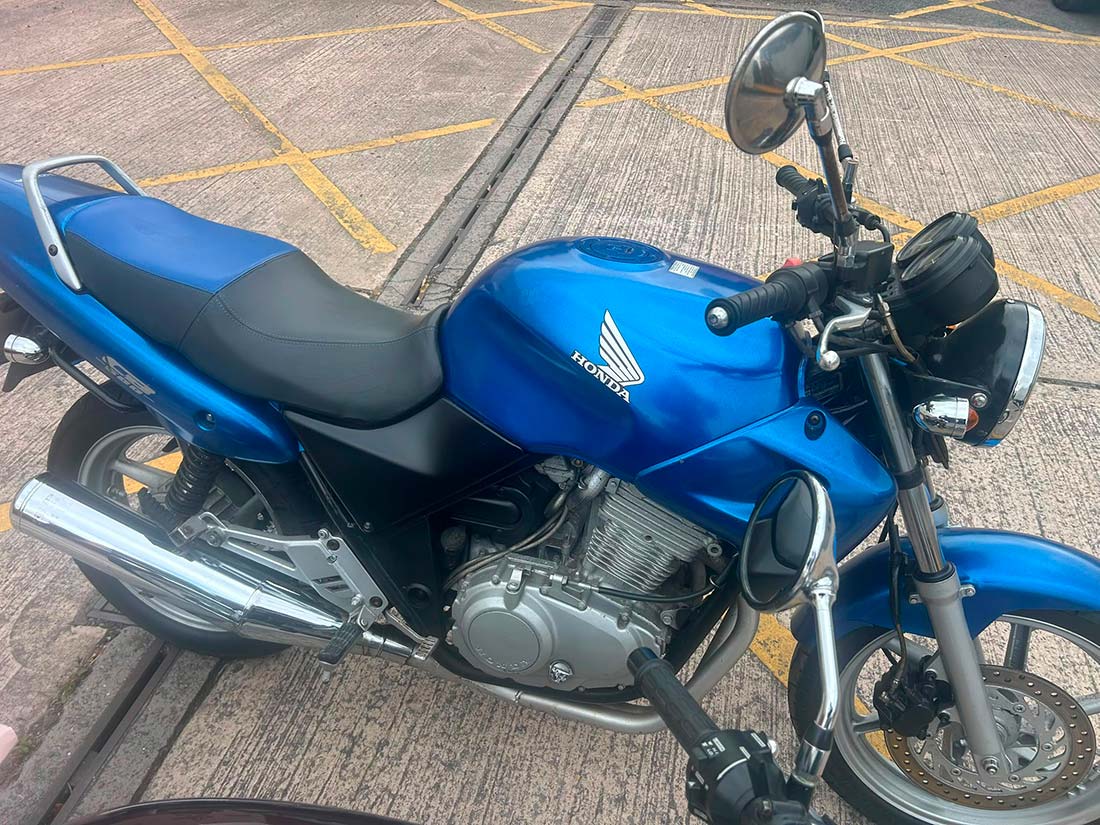 real motorcycle delivery from Cheshire to Rotherham - motorcycle delivery uk