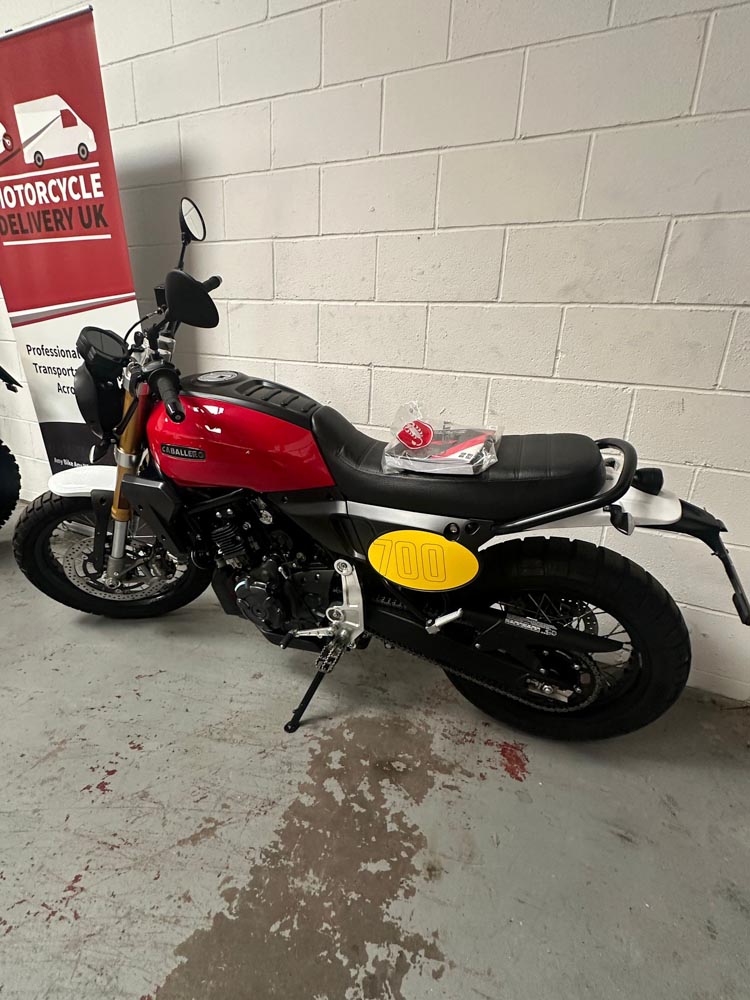 motorcycle storage UK