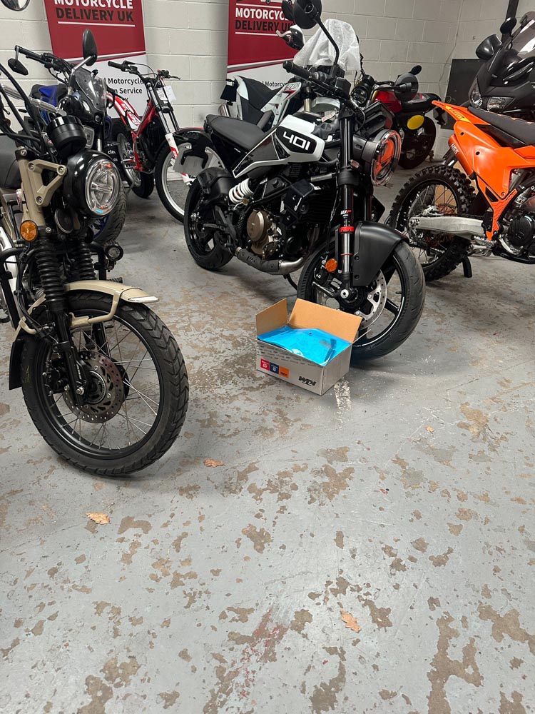 motorcycle storage UK