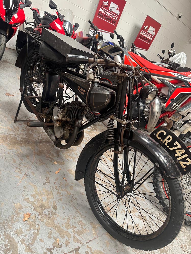 motorcycle storage UK