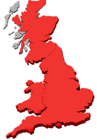 motorcycle transport - coverage map UK