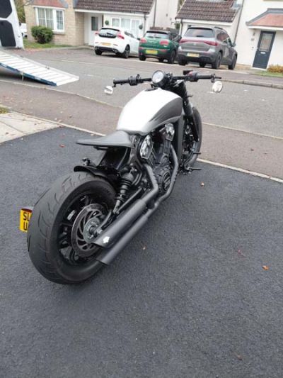 Motorcycle transport delivery completed in England